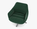 Swivel Bristol Green 扶手椅 3D模型