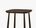 Ercol Originals stool 3d model