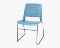 Lumin Multipurpose Stackable Cadeira Modelo 3d