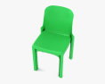 Vico Magistretti Selene Stacking Chair 3d model