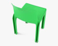 Vico Magistretti Selene Stacking Stuhl 3D-Modell