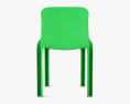 Vico Magistretti Selene Stacking 椅子 3D模型