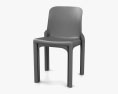 Vico Magistretti Selene Stacking Chair 3d model