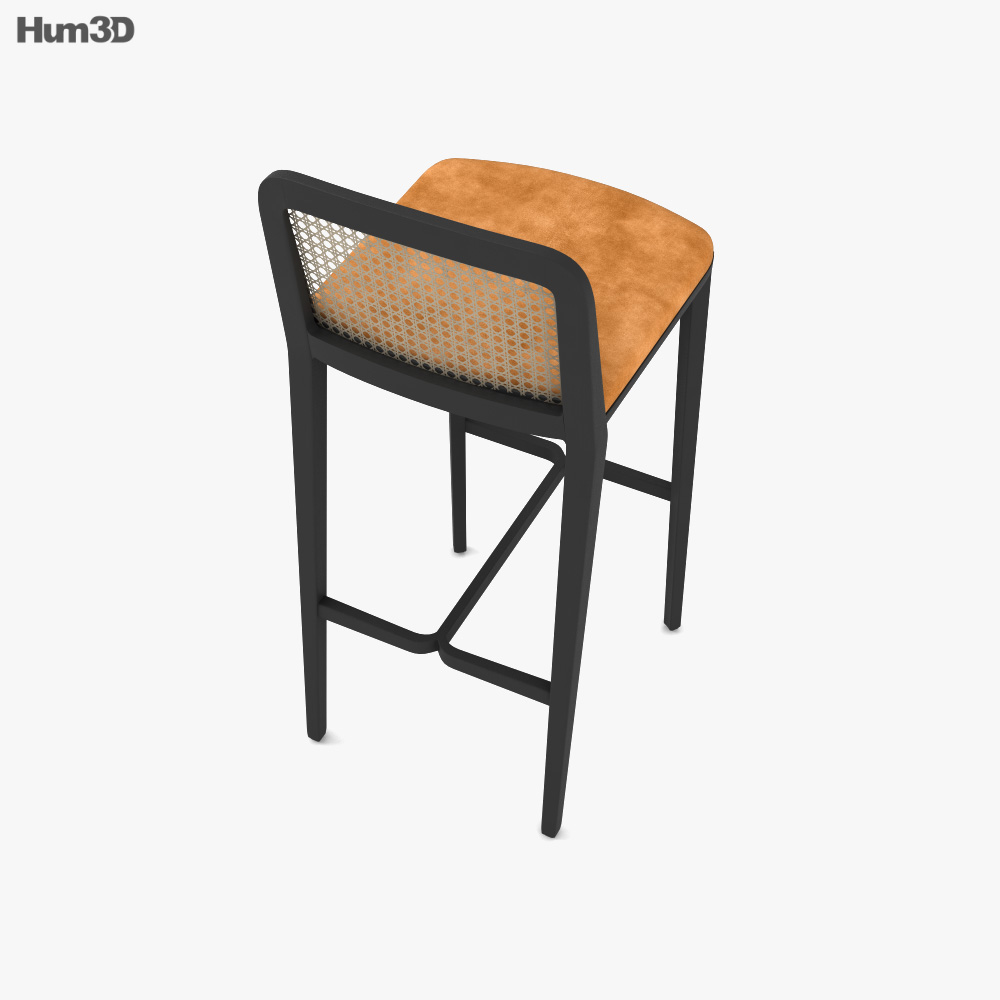 Louis Vuitton Concertina Chair 3D model - Download Furniture on
