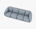 Philippe Malouin Puffer Sofa 3D-Modell