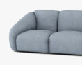 Philippe Malouin Puffer Sofa 3d model