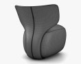 Noa Amura 扶手椅 3D模型