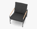FK 6720 Easy 肘掛け椅子 3Dモデル