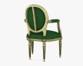 Французьке крісло 18 століття 3D модель