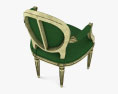 法国 18 世纪扶手椅 3D模型
