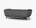 Tribeca Mid Century Modern Sofa 3D-Modell