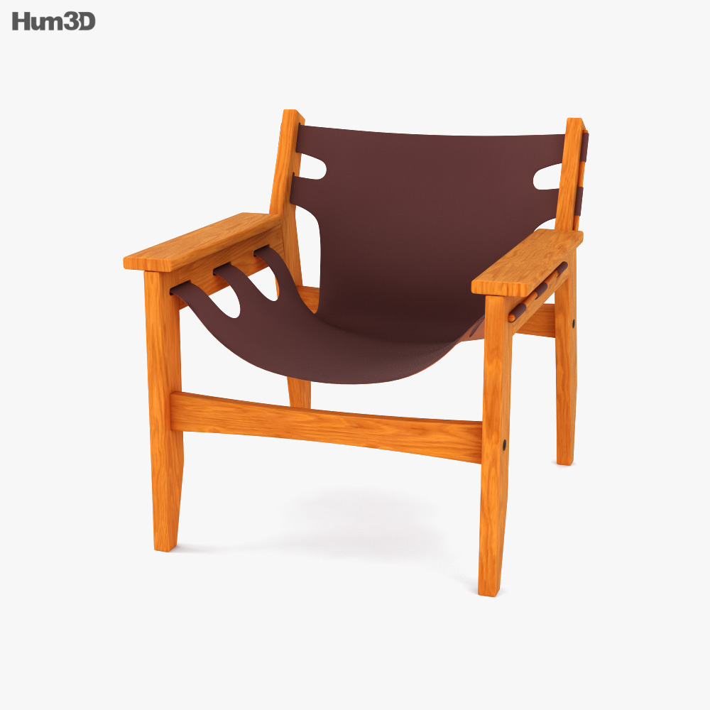 Kilin Lounge armchair Modelo 3d