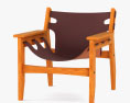 Kilin 라운지 의자 3D 모델 