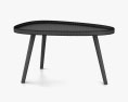 Pacific Lifestyle Wood Teardrop Couchtisch 3D-Modell