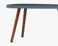 Pacific Lifestyle Wood Teardrop Table Basse Modèle 3d