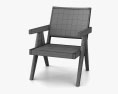 Pierre Jeanneret Easy 肘掛け椅子 3Dモデル