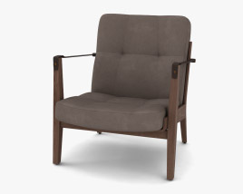 Capo лаунж кресло 3D модель