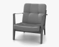 Capo Lounge armchair 3d model