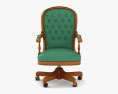 Classic Leather Executive chair 3d model