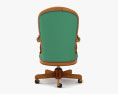 Classic Leather Executive chair 3D 모델 