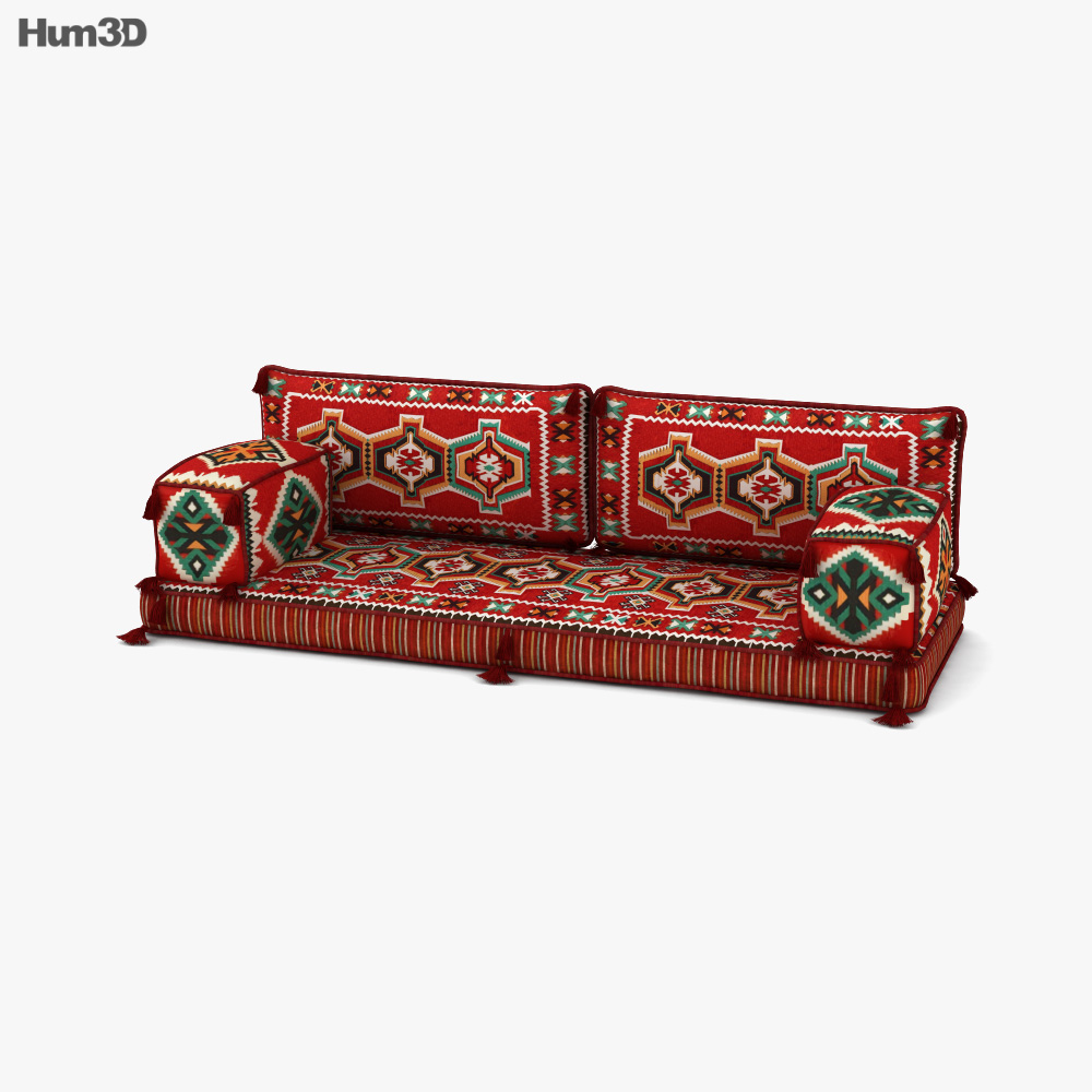 摩洛哥沙发 3D模型