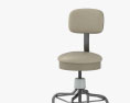 Cadeira médica com encosto Modelo 3d