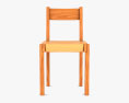 Pierre Chapo S24 Chair 3d model