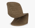 Encinitas All Weather Wicker Loungesessel 3D-Modell