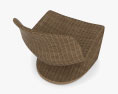 Encinitas All Weather Wicker Loungesessel 3D-Modell