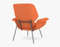Alvin Lustig 肘掛け椅子 3Dモデル