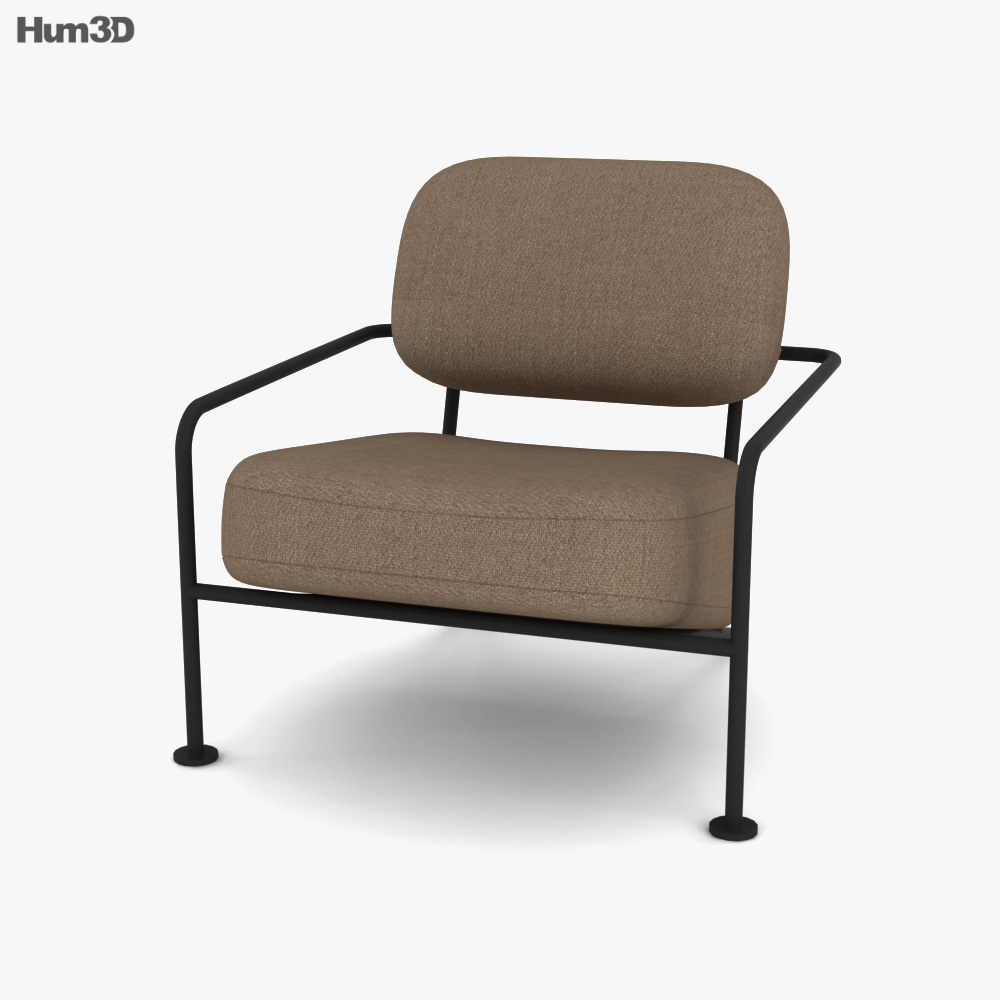 Ahus Easy 扶手椅 3D模型