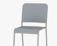 Norman Foster Aluminum Chair 3d model