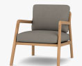 Denman Vapor Gray Cadeira Modelo 3d