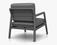 Denman Vapor Gray Chair 3d model