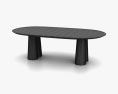 Fusto Oval Dining table 3d model