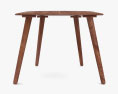Beveled Table en bois Modèle 3d