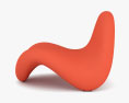 Pierre Paulin Tongue Stuhl 3D-Modell