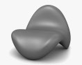 Pierre Paulin Tongue 椅子 3D模型