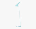 Arne Jacobsen AJ 플로어 램프 3D 모델 