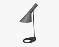 Arne Jacobsen AJ настольная лампа 3D модель