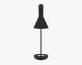Arne Jacobsen AJ Lámpara de Mesa Modelo 3D