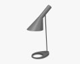 Arne Jacobsen AJ Lampe de Table Modèle 3d
