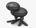 Eero Aarnio Tipi Stuhl 3D-Modell