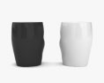 Philippe Starck Bonze Porcelain Stool 3d model