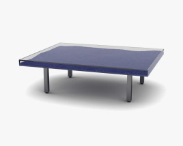 Yves Klein IKB Table 3D model