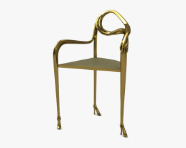 Dali Leda 의자 3D 모델 