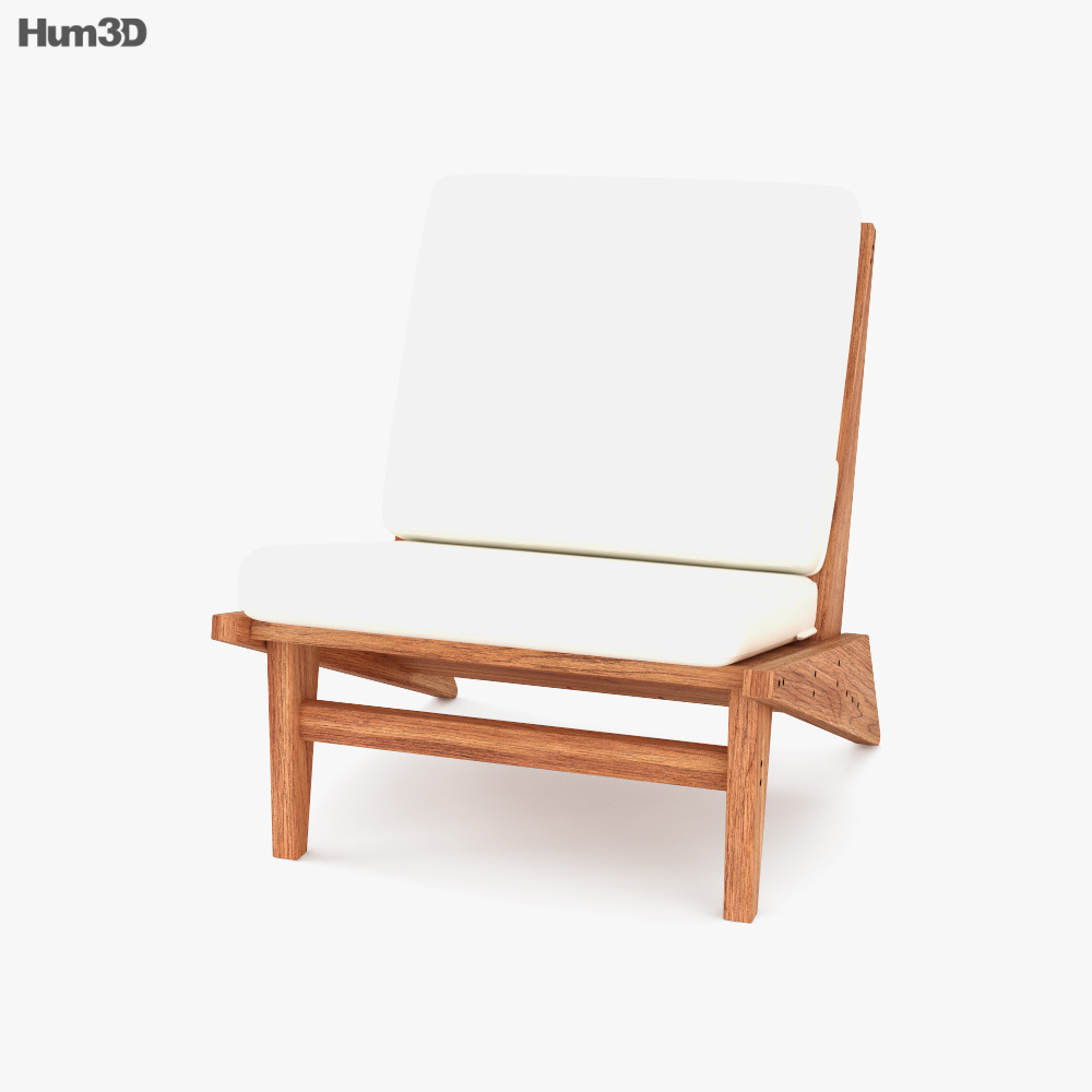 105 Lounge chair 3D model