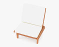 105 Lounge chair Modello 3D