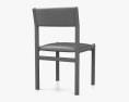 Moller Teak Обідній стілець 3D модель