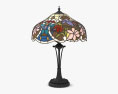 Tiffany table lamp 3d model